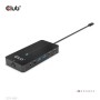 CLUB3D CSV-1595 hub di interfaccia USB 3.2 Gen 1 (3.1 Gen 1) Type-C 5000 Mbit/s Nero (CSV-1595)