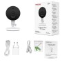 Foscam C5M Interno 3072 x 1728 Pixel Clip/Supporto (C5M wh)