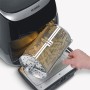 Severin FR2446 Singolo 11 L Indipendente 2000 W Friggitrice ad aria calda Nero, Argento (FR 2446)