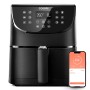 Heiluftfritteuse Smart Chef Edition CS158-RXB (schwarz, 1.700 Watt, Korb 5,5 Liter)