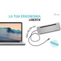 i-tec USB-C Metal Ergonomic 3x 4K Display Docking Station + Power Delivery 100 W (C31FLAT2PDPRO)