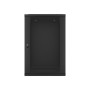 Lanberg WF01-6618-10B rack 18U Da parete Nero (WF01-6618-10B)