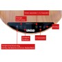 Unold 86545 stufetta elettrica Interno Nero, Legno Riscaldatore ambiente elettrico con ventilatore
