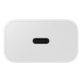 Samsung Caricabatterie Super Fast Charging (25W) con cavo da USB Type-C a USB Type-C (EP-T2510XWEGEU)