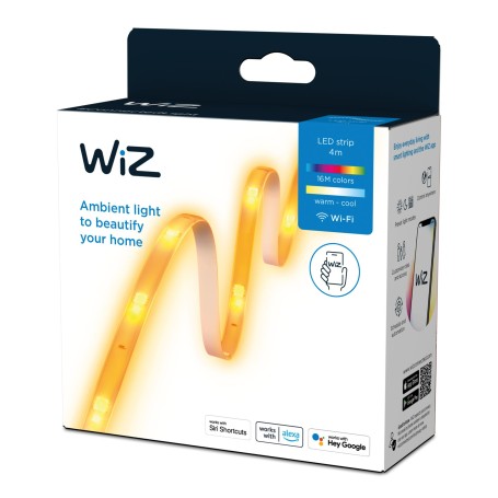 WiZ Striscia LED (LightStrip) Dimmerabile Luce Bianca o Colorata (872016907121600)