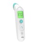 Braun BST200WE Termometro a rilevamento remoto Bianco Fronte Pulsanti