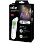 Braun BST200WE Termometro a rilevamento remoto Bianco Fronte Pulsanti