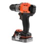 Black & Decker BCD383D1XK-QW trapano Arancione