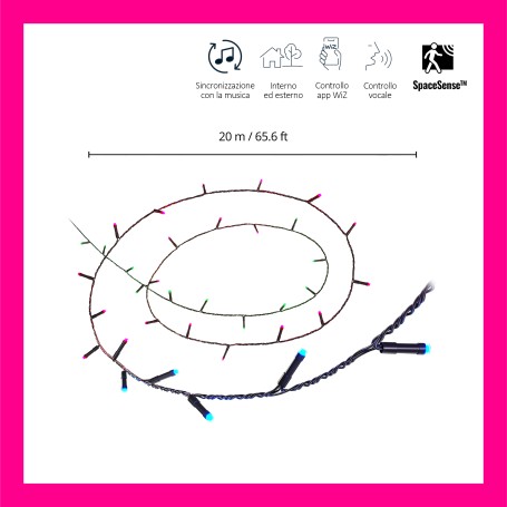 WiZ Fairy Light da 20 m (929004101222)