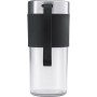 WMF KITCHENminis 0416700011 0,3 L Sbattitore con base 50 W Nero, Acciaio inox, Trasparente (04.1670.0011)