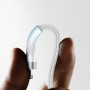 4smarts 541024 cavo USB 1,2 m USB A/USB C USB C/Micro USB-A/Lightning Bianco