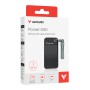 Pocket SSD 1 TB, Externe SSD (schwarz/grau, USB-C 3.2 Gen 2 (10 Gbit/s), mit Schlsselring und Kabelhalter) (32190)