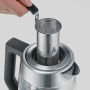 Glas Tee-/Wasserkocher Deluxe WK 3480 (edelstahl/transparent, 1,7 Liter)