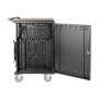 Tripp Lite CSCXS36AC portable device management cart& cabinet Carrello per la gestione dei dispositivi portatili Nero