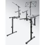 König & Meyer 18815-018-55 supporto per personal communication Supporto passivo Computer portatile Nero