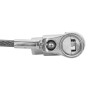 Targus ASP95MKGLX-25 cavo di sicurezza Argento 2 m