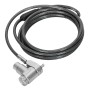 Targus ASP95MKGLX-25 cavo di sicurezza Argento 2 m