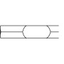 Bosch 1 618 600 019 punta per fresa (1618600019)