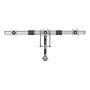 Equip Staffa di montaggio da scrivania per monitor tripli da 17” a 27” (650162)