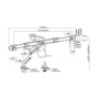 Equip Staffa di montaggio da scrivania per monitor tripli da 17” a 27” (650162)