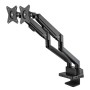 Manhattan 461887 Supporti a parete per TV 81,3 cm (32") Scrivania Nero