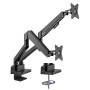 Manhattan 461887 Supporti a parete per TV 81,3 cm (32") Scrivania Nero