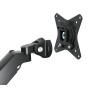 Manhattan 461887 Supporti a parete per TV 81,3 cm (32") Scrivania Nero