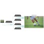 Vivolink VLVW1X4 processore video a parete Nero 11 W