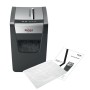 Rexel Momentum X312-SL distruggi documenti Taglio a particelle Nero, Grigio (2104574EU)
