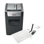 Rexel Momentum X410-SL distruggi documenti Triturazione incrociata Nero, Grigio (2104573EU)
