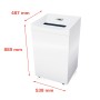 HSM Pure 630 distruggi documenti Taglio a particelle 55 dB 31 cm Bianco (2363111)