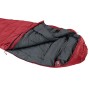 Schlafsack Redwood -3 L (dunkelrot/grau) (23092)