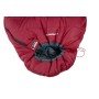 Schlafsack Hyperion 1 M (dunkelrot/grau) (23363)