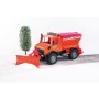 MB-Unimog Winterdienst mit Rumschild (02572)