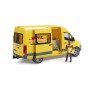 MB Sprinter DHL mit Fahrer (gelb) (02671)