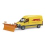 MB Sprinter DHL mit Fahrer (gelb) (02671)