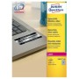 Avery L6011-100 etichetta autoadesiva Rettangolo Permanente Argento 2700 pz