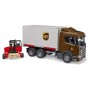 Scania Super 560R Logistik LKW mit Mitnahmestapler (03582)