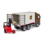 Scania Super 560R Logistik LKW mit Mitnahmestapler (03582)