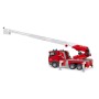 Scania Super 560R Feuerwehr mit Drehleiter, Wasserpumpe, Light & Sound (03591)