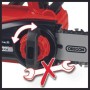 Professional Akku-Kettensge FORTEXXA 18/20 TH (rot/schwarz, ohne Akku und Ladegert) (4600020)