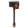 Pipeline Viereckregner (schwarz/orange) (08251-20)