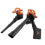 3-in-1 Elektro-Laubsauger BEBLV260-QS, Laubsauger/Laubblser (schwarz/orange, 2.600 Watt)