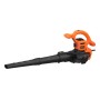 3-in-1 Elektro-Laubsauger BEBLV260-QS, Laubsauger/Laubblser (schwarz/orange, 2.600 Watt)