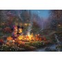 Thomas Kinkade Studios: Disney - Mickey and Minnie Sweetheart Campfire (200 Teile) (56558)