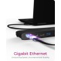 ICY BOX IB-DK2116-C Docking USB 3.2 Gen 2 (3.1 Gen 2) Type-C Nero (61005)