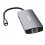 Verbatim CMH-09 USB tipo-C 10000 Mbit/s Argento (32152)
