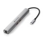 Sharkoon 4044951040704 hub di interfaccia 1250 Mbit/s Grigio scuro