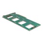 DeLOCK Scheda PCI Express 4.0 x16 a 4 x interno U.2 NVMe SFF-8639 - Biforcazione (LxP 288 x 122 mm) (90169)