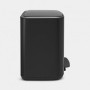 Brabantia 121227 cestino per rifiuti Rettangolare Nero